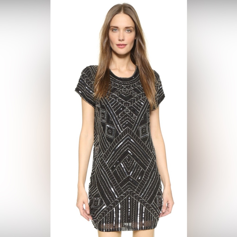 Parker Sequin Mini Dress (Size 0)